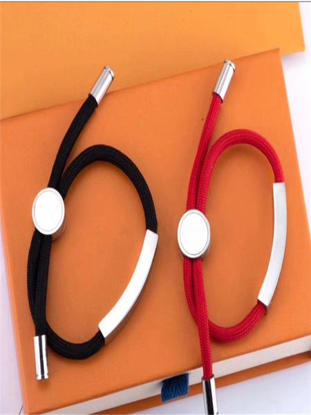 

new classic fashion bangles in three colors red and black charm bangles for couples