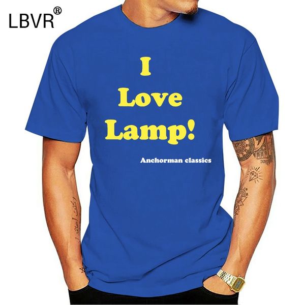 

i love lamp anchorman - funny mens t-shirt. s-xxl