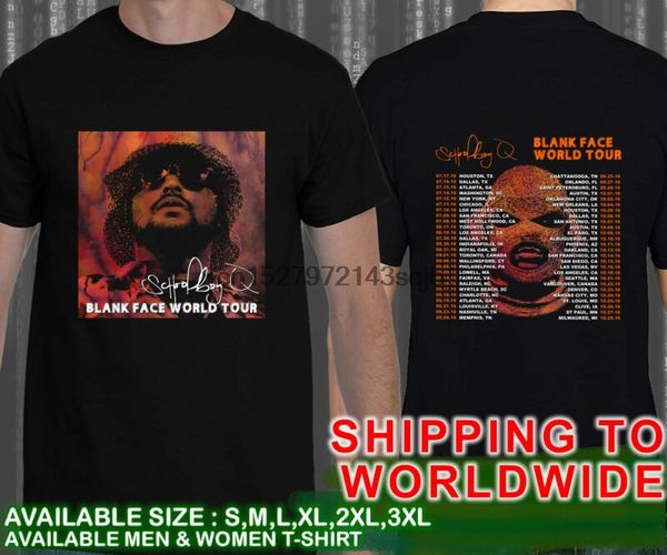 

школьников q blank face world tour даты 2016 мужская футболка черный