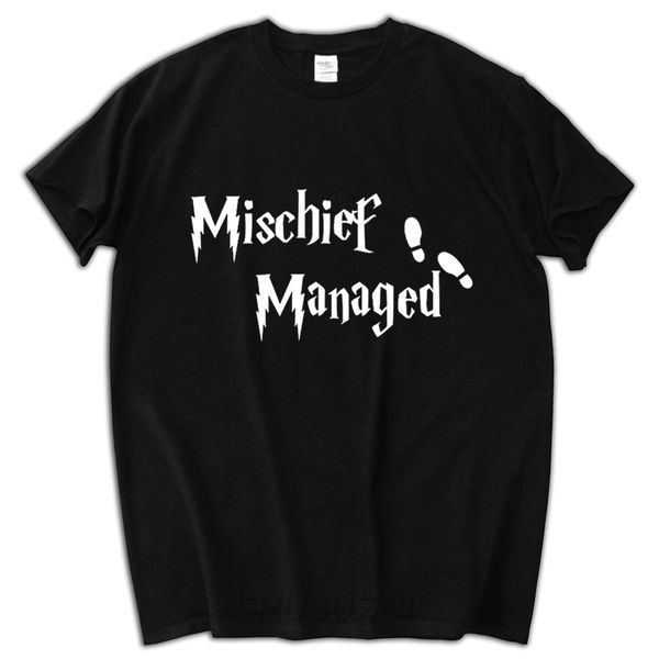 

mischief managed t-shirt marauders map footsteps wizard geek gift