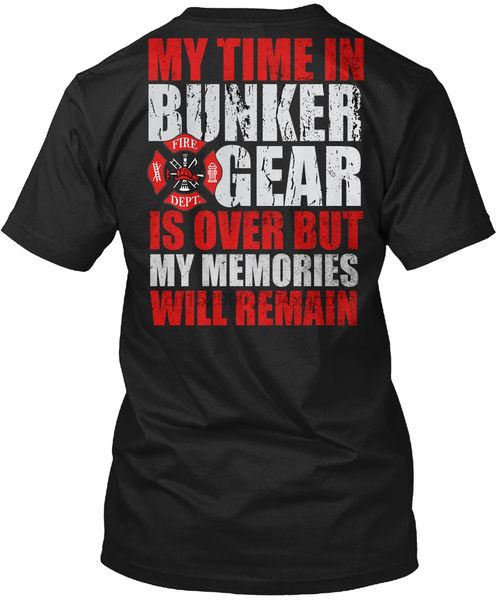 

men t shirt firefighter bunker fireman gear women tshirt