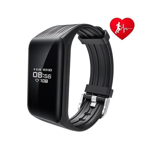 

k1 fitness tracker watch ip67 waterproof heart rate monitor step calorie bluetooth wristband bracelet sports smart bands for iphone samsung