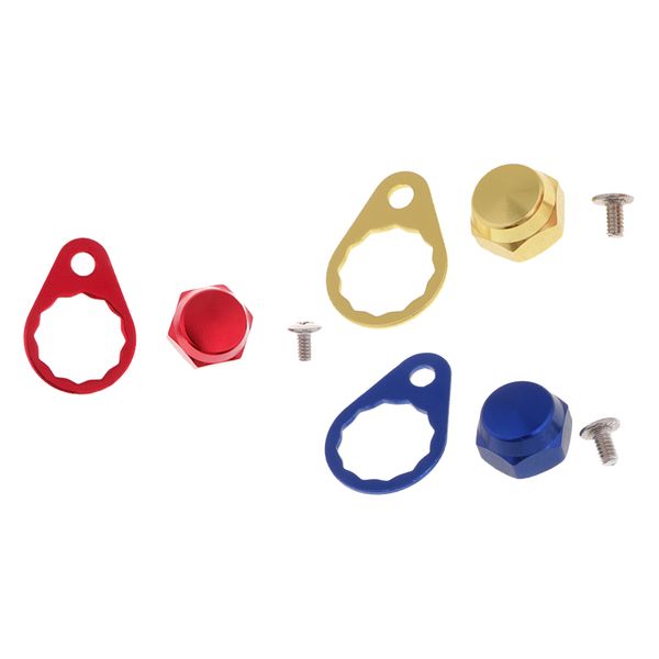 

3pcs fishing reel handle screw nut baitcasting reel repair parts right hand
