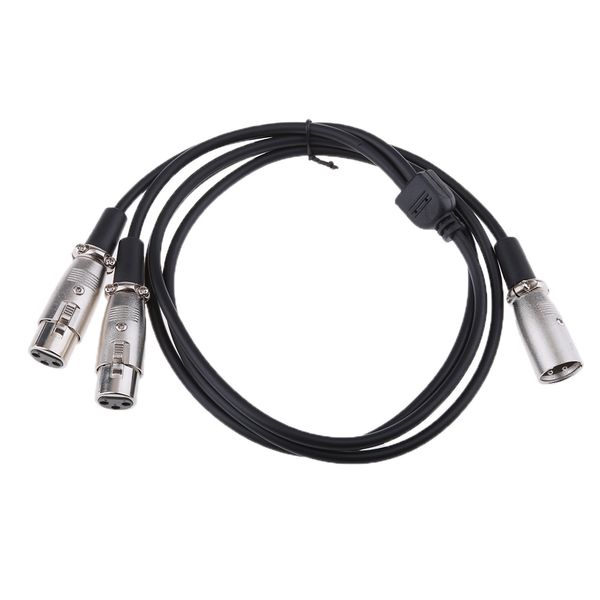 

xlr мужской двойной женский xlr splitter y стерео аудио