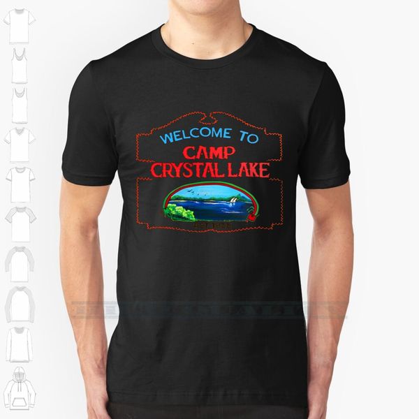 

crystal lake custom design print for men women cotton new cool tee t shirt big size 6xl horror terror thriller