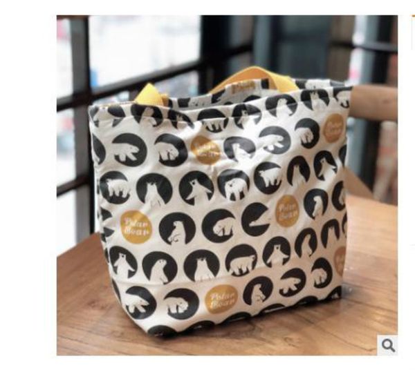 

ready to ship ins wind portable cotton bag thickening 2020 cute animal hand bag