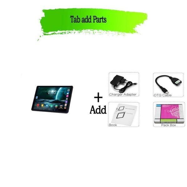 

new 10.1 inch tablet android 7.0 octa core 3g/4g phone call 6gb 64gb dual sim support wi-fi bluetooth 4.0 tablet pc keyboard