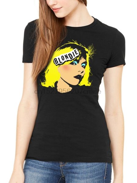 

blondie pop art women's t-shirt eat to the beat parallel lines warhol