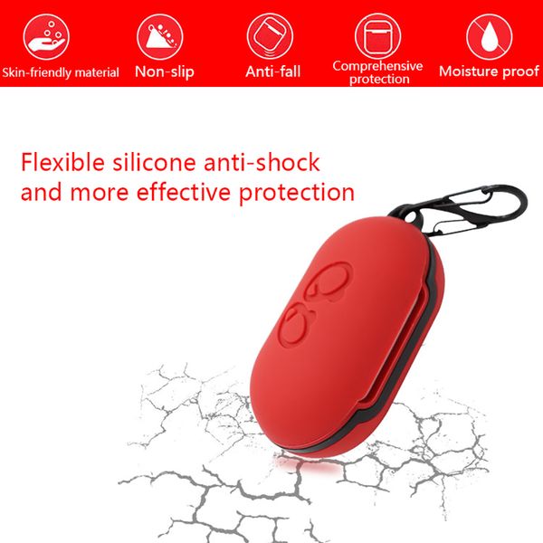 

silicone anti-shock case cover earphone pouch dust-proof protective for samsung galaxy buds ultra thin protector case eartips with box