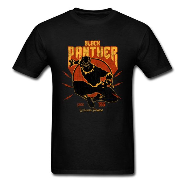 

new listing black panther t shirt vintage panther tshirt men cool & tees 100% cotton t-shirt hip hop clothes funky comics