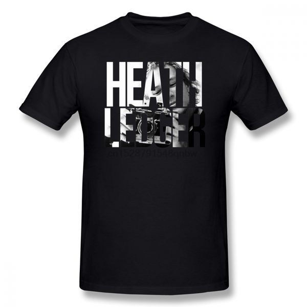 

heath ledger t-shirt men letter print oversized t shirt male short-sleeve 100% cotton tee shirt casual t shirt plus size 4xl
