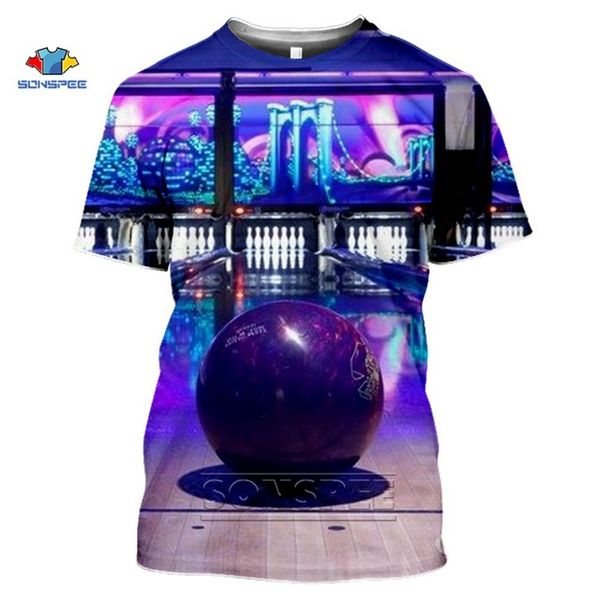 

popular sports bowling 3d men pullover summer 3d print shirts kawaii comics kawaii men clothing