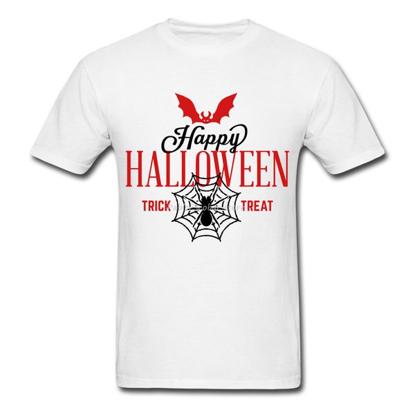 

happy halloween - trick or treat men's t-shirt breathable tee shirt men brand tshirt summer tees