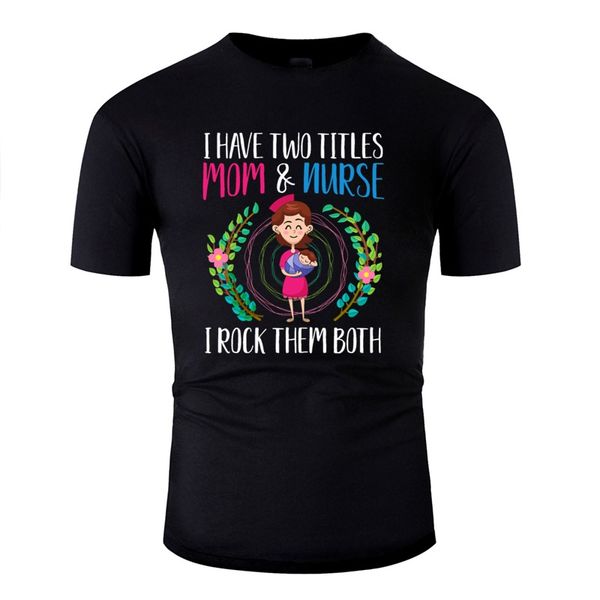 

создание у меня есть два названия, мама и сестра я рок их обоих tshirt мужчины хлопок мужчины футболки с коротким рукавом 2020