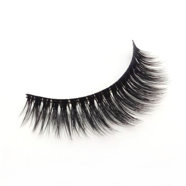 

false eyelashes 3 pairs handmade 3d lashes short cross messy dense stage makeup
