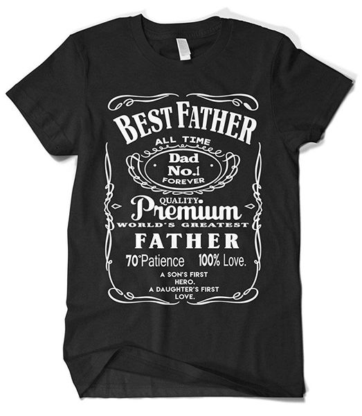 

men's father premium dad world's greatest no.1 t-shirt men 2020 summer round neck men's t shirt t shirt hipster cool tees