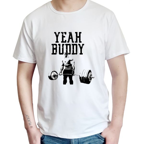 

человек тенниска да buddy ронни колеман бодибилдинг вскользь с коротким рукавом майка шею одежды модальных печати футболки
