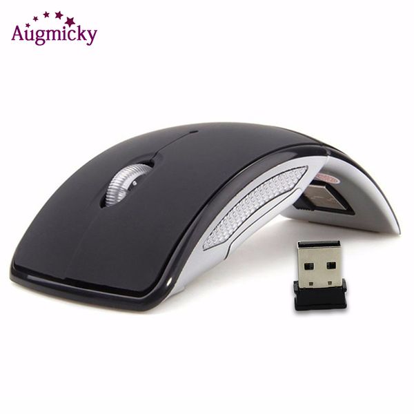 

ergonomic wireless mouse 2.4g computer mouse foldable folding optical mice usb receiver for lappc notebook deskoffice