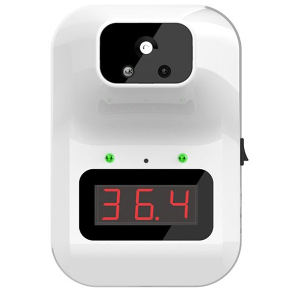 

wall-mounted k3 plus digital non-contact body thermometer lcd display office metro the mall use