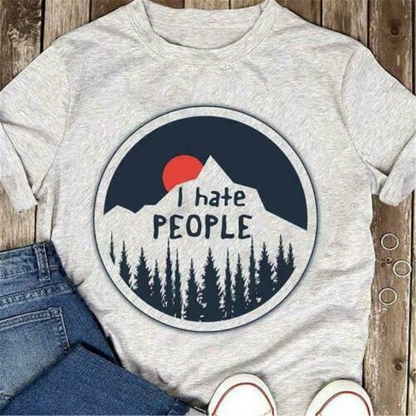 

camping i hate people men t-shirt cotton s-6xl casual printing tee shirt