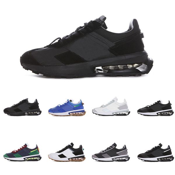 

pre-day running shoes for men women triple black white blue outdoor sports sneakers mens trainers size 36-45