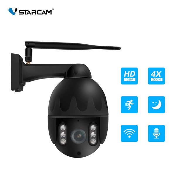 

1080p 4x zoom ip camera wifi outdoor ip66 waterproof ir vision ptz speed dome cctv surveillance security camera ptz cam