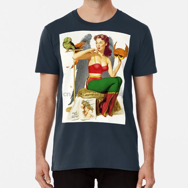 

hawkgirl pin-up 01 майка hawkgirl золотой век hawgirl закалывать комиксы комические искусства комиксов