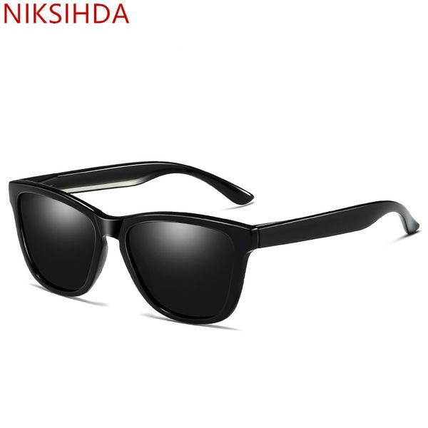 

niksihda 2020 european and american explosive sunglasses women and men polarized sunglasses uv400 anti-ultraviolet, White;black