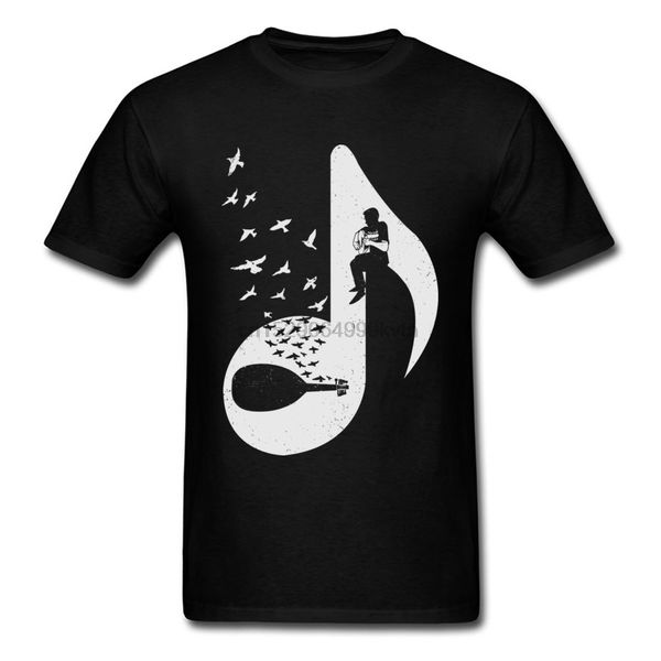 

note oud outline mens t-shirts classical house music new t shirt black navy school of music fan tshirt r