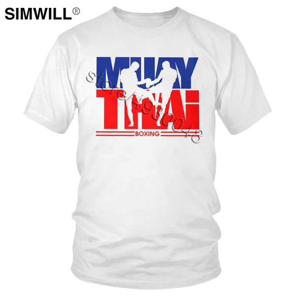 

muay thai boxing fight t-shirt men's eco cotton the martial art t-shirt short sleeves o neck tee shirt urban shirts big size