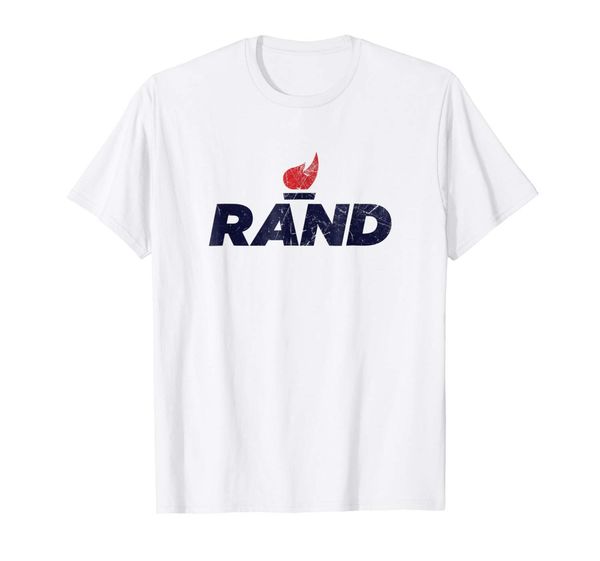 

rand paul for president campaign logo libertarian t-shirt man fashion round collar t shirt tee homme high quality