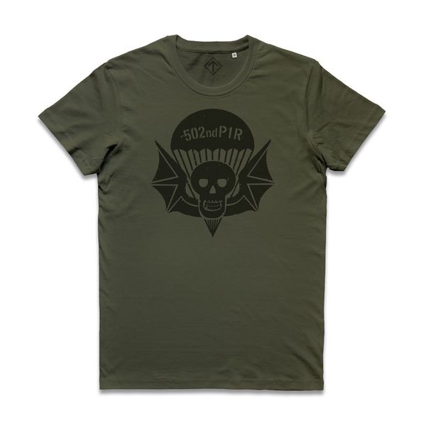 

2019 summer men t-shirt maglietta 502nd pir d-day operation overlord ww2 normandy us airborne t-shirt