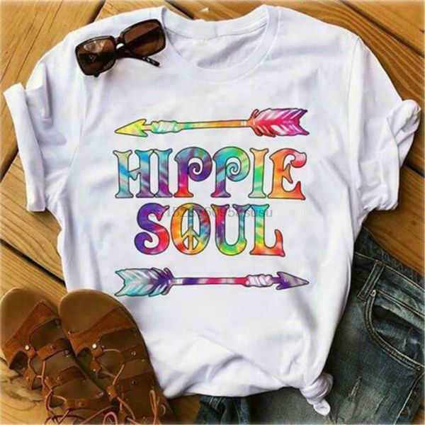 

hippie soul ladies t-shirt cotton s-3xl new cool tee shirt