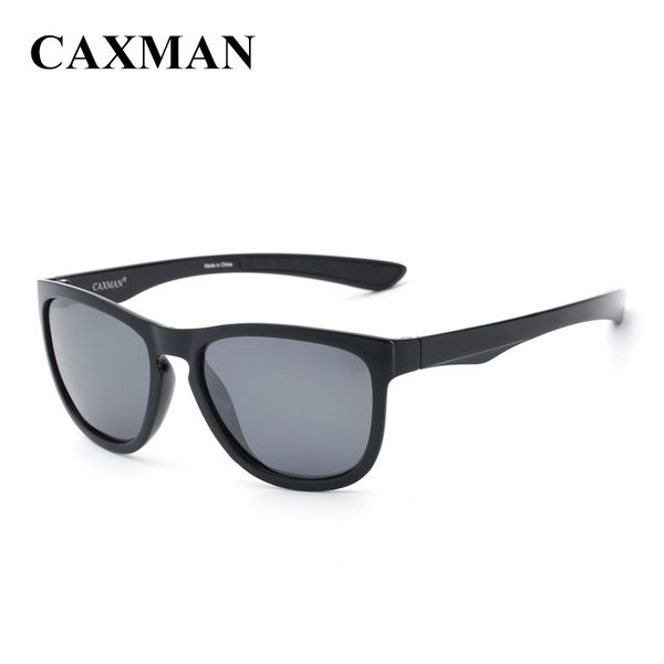 

sunglasses caxman polarized for women men round frame retro classic sun glasses uv400 driving fishing hiking shades, White;black
