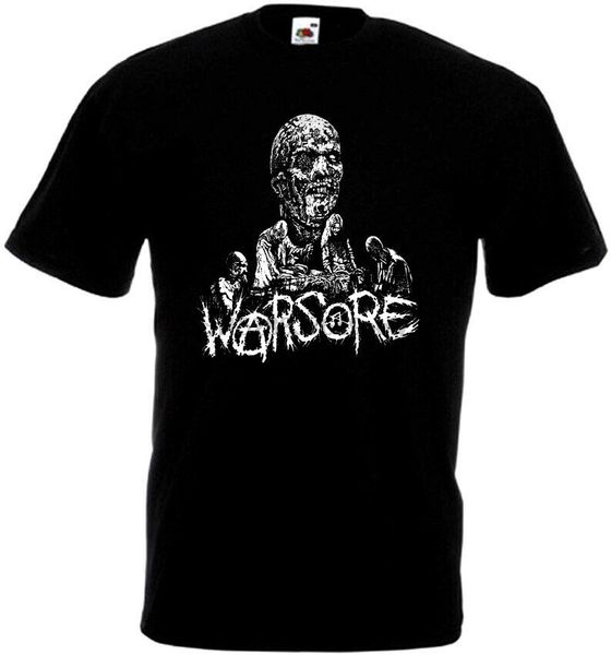 

warsore v1 t shirt black hardcore punk all sizes s 5xl
