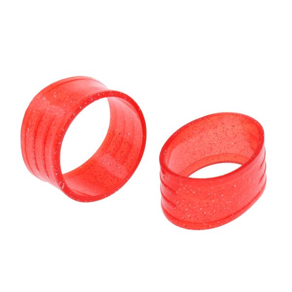 

2pcs badminton racket handle ring tennis racquet overgrip protector 7 colors