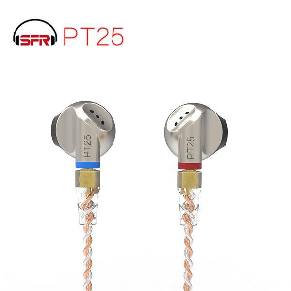 

senfer pt25 semi-ear earplug type headset fever flat plug hifi unit graphene with replaceable mmcx cable pt15 dt6 m10 dt8 im1 t2