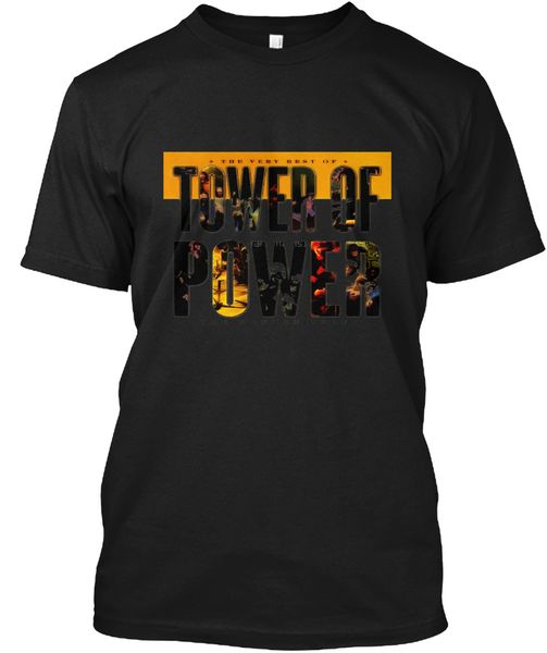 

музыка tower of power популярного tagless тройник shirtprint t рубашка мужчины