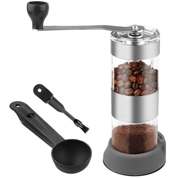 

manual coffee grinders grinder, portable grinder , conical ceramic burr stainless steel mill for espresso