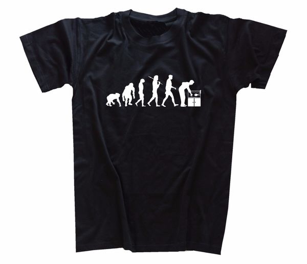 

2018 summer style male fashion o-neck standard edition aquarium fish evolution t-shirt funny print t shirts