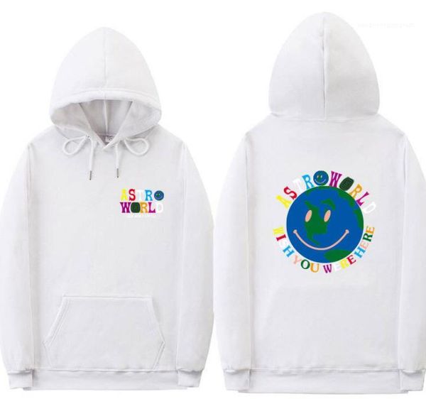 

autumn winter sweatshirts travis scott mens designer hoodies fashion loose harajuku astroworld hoodie men rap, Black