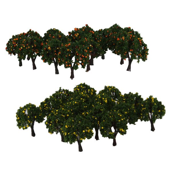 

40pcs 1/300 ,landscape model, fruit tree ,railroad scenery, layout 4cm