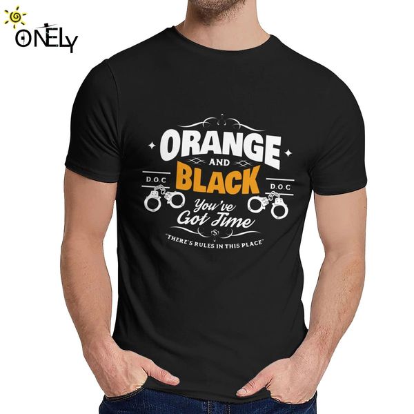 

for male t shirt orange is the new black tv shows quality cotton o-neck harajuku streetwear t-shirt