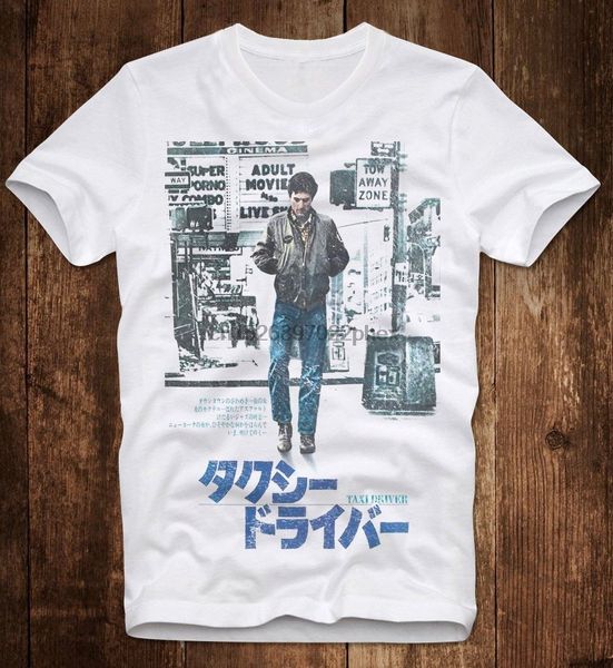 

t-shirt таксист япония японский фильм культ де ниро ретро vintage 70s мужчины тенниска