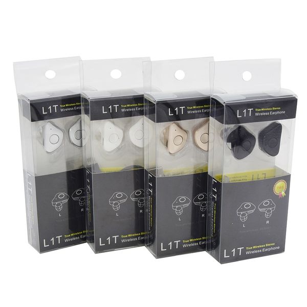 

l1t wireless earphone for iphone 7 universal bluetooth 4.2 earphone true stereo mini wireless headphones for samsung s8 with retail package