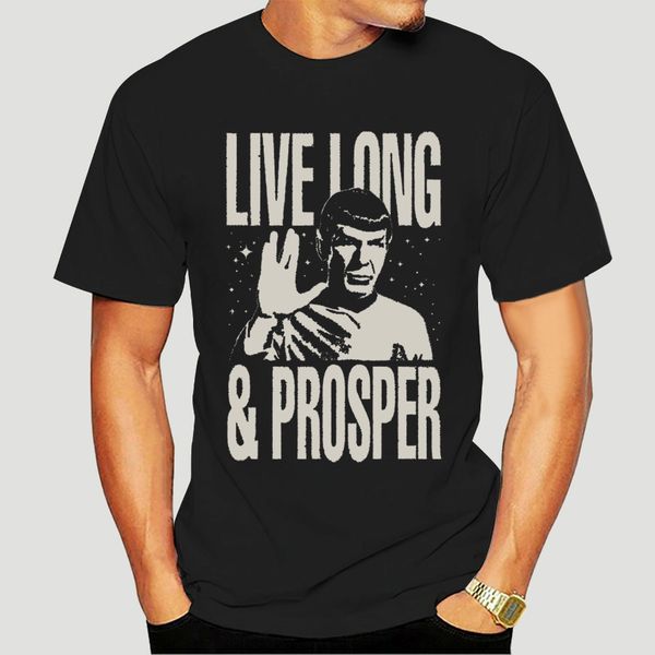

star treks spock live long and prosper licensed t-shirt-0036d