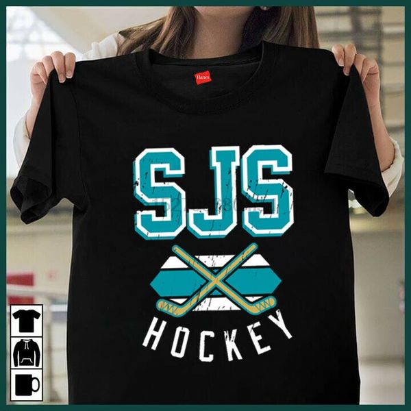 

san jose vintage hockey design t-shirt