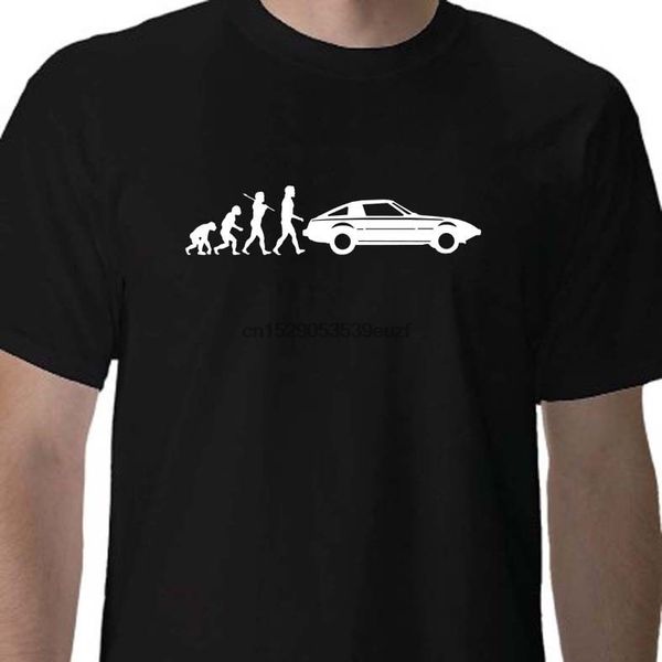 

evolution of man mazda rx-7 series 1 t-shirt