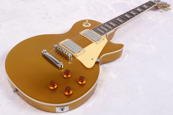 

custom standard goldelectric guitar chrome hardware china made guitars ing