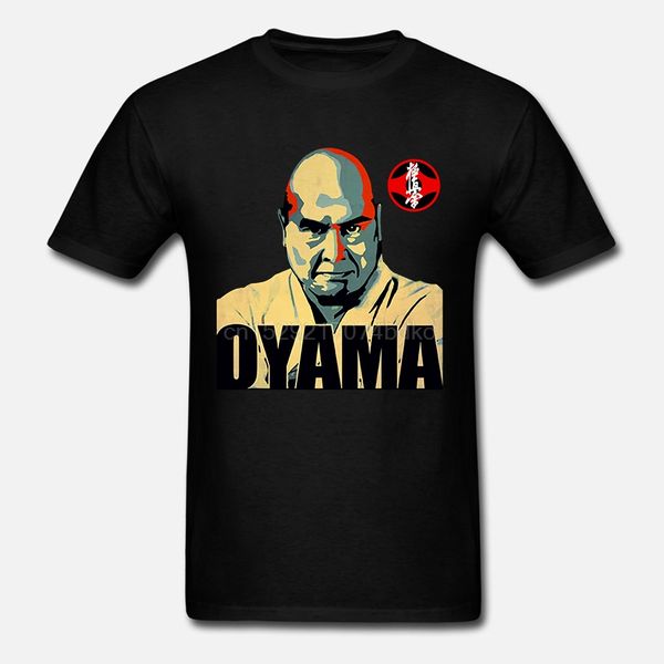 

fashion new oyama karate founder japan men& black t-shirt size s to 3xl humor tee shirts